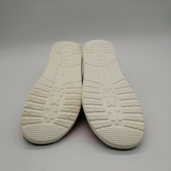 Womens Lace Up Sneakers Multicolor Stripe Canvas NEW - Picture 4 of 7